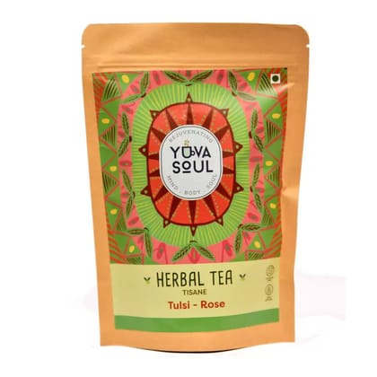 YUVA SOUL Tulsi - Rose Tea - 25 Gms