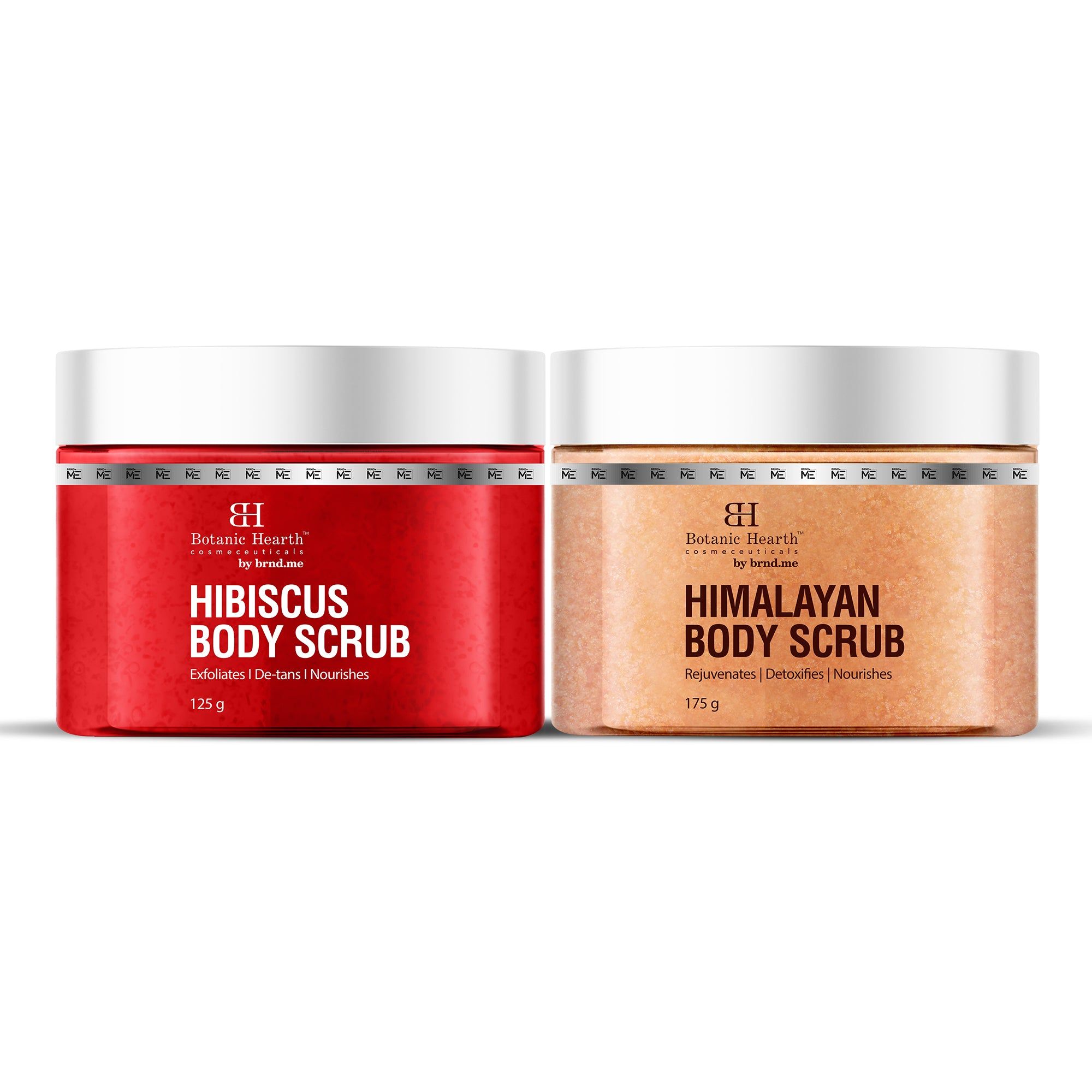 Deep Exfoliation Combo - Himalayan & Hibiscus Body Scrubs (Set of 2)