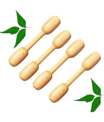 Shreeja Shilpcraft Wooden Teether ( 4 pcs )
