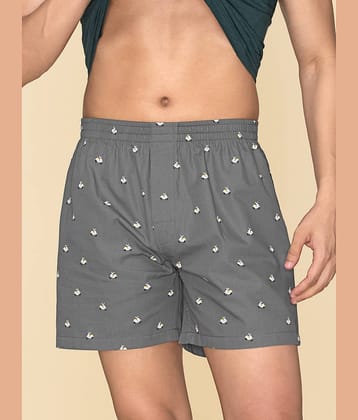 XYXX Pack of 1 Cotton Boxers For Men's ( Multi )