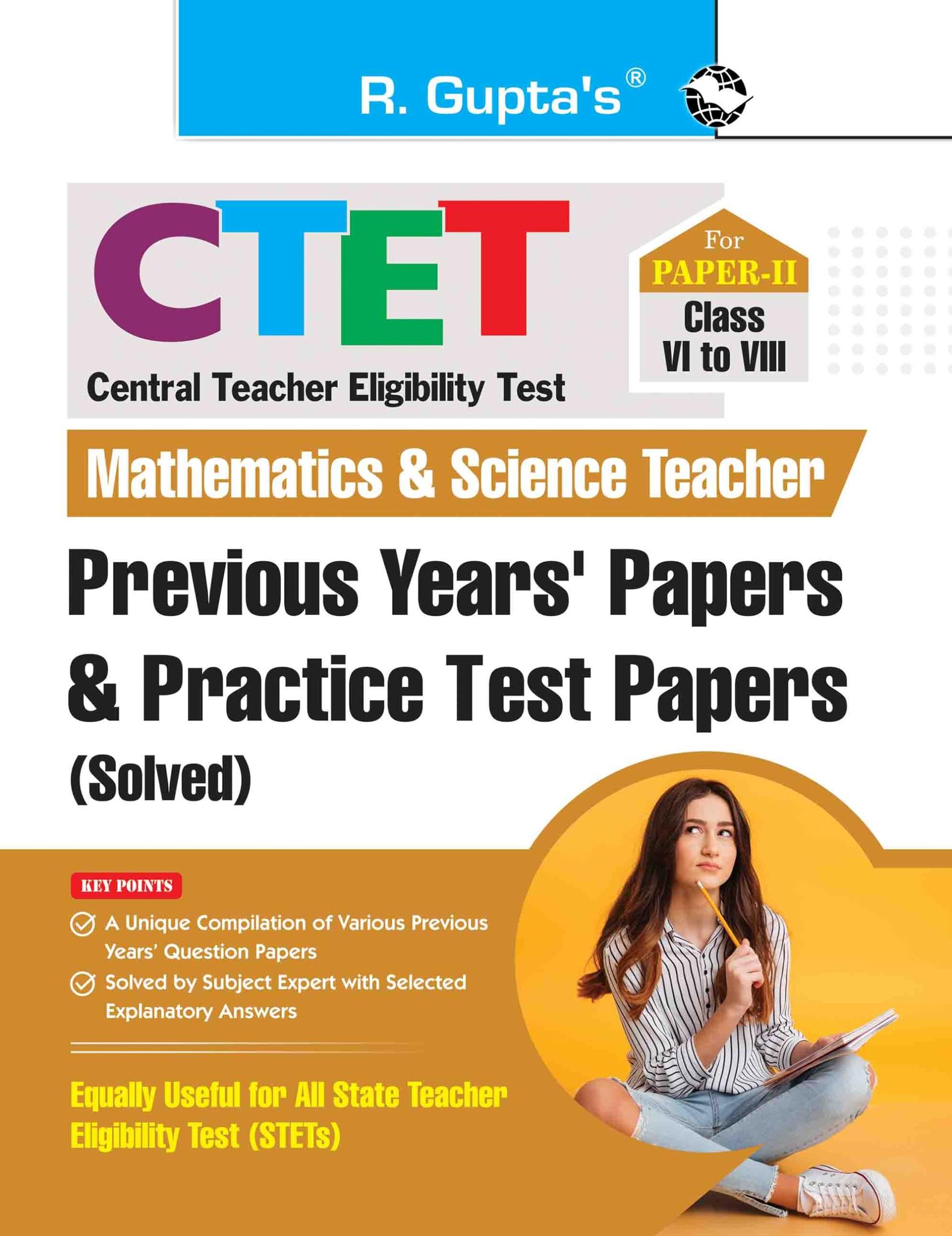 Ctet/stets Prac.paper-ii Math/sci.(e) [Paperback] [Mar 03, 2025] RPH Editorial Board