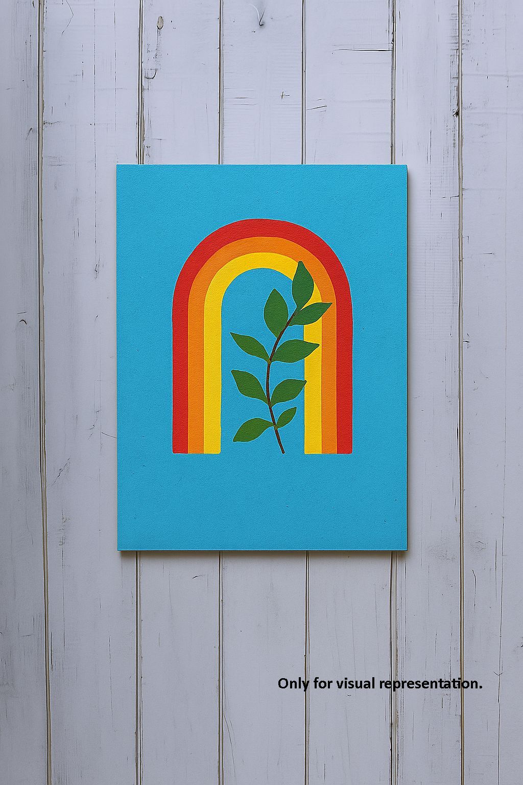 Dbeautify's MDF DIY Traditional Painting – Rainbow Arch