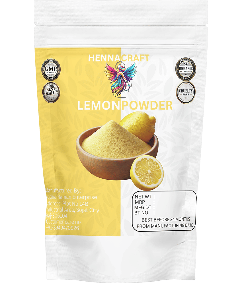 Henna craft Lemon Grass Powder  hair  and face Deep Conditioner 100 g
