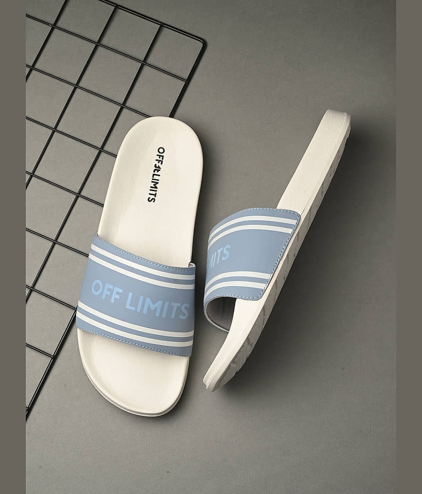 OFF LIMITS Blue Men's Slide Flip Flop