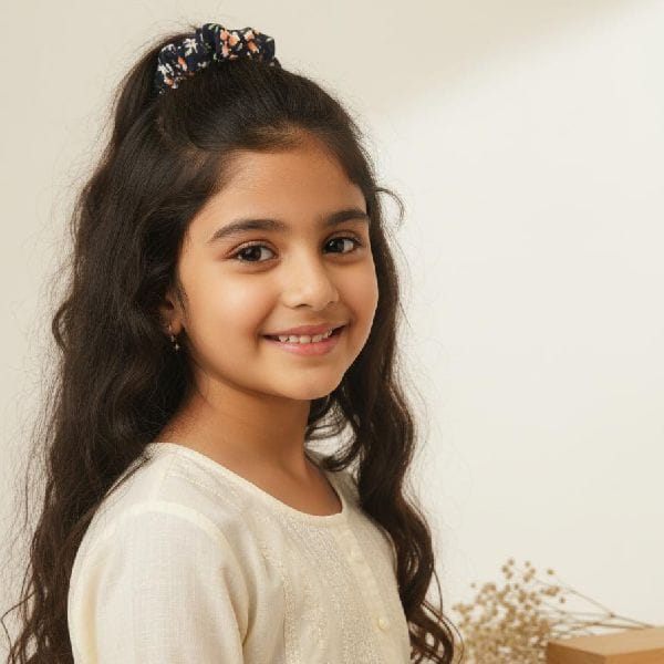 Black Coffee Girls Casual Hair Scrunchie Nice Hair Band