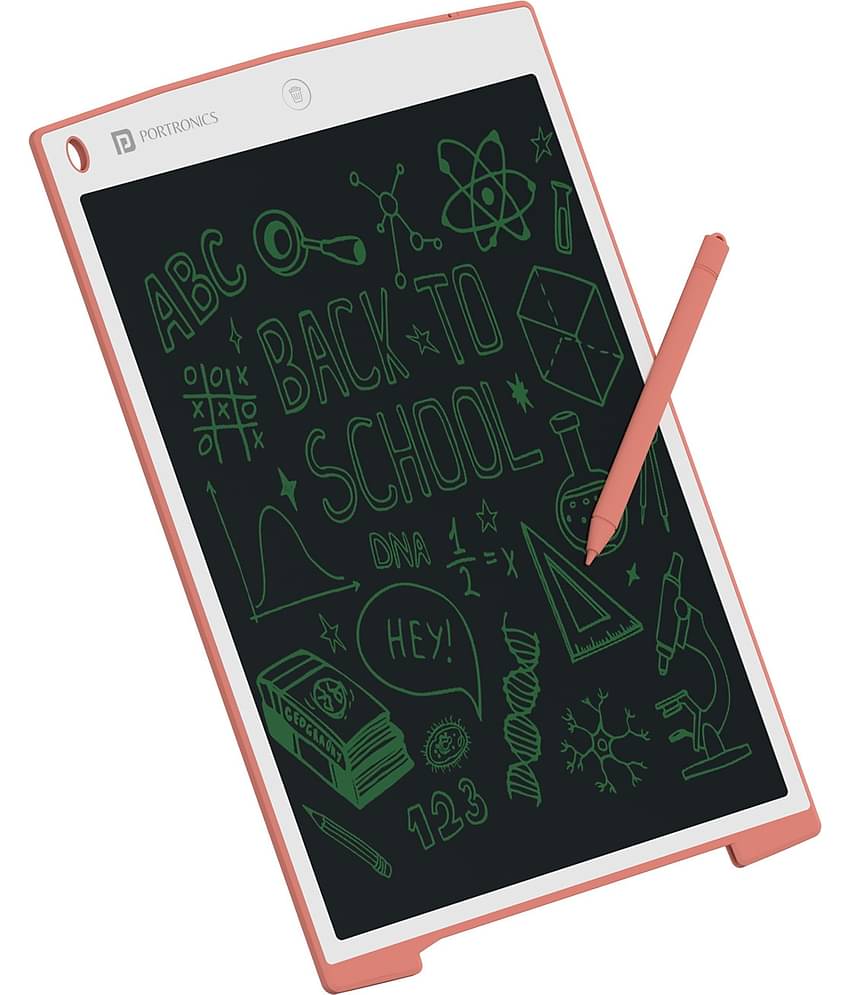 Portronics - LCD Writing Pad 12 Pack of 1