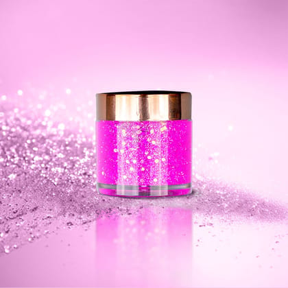 BOBI Pink Gold Duo Chrome Glitter Gel Eyeshadow (10gm)