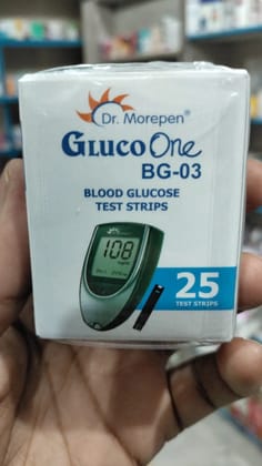 Dr.Morepen Gluco One BG-03 Blood Glucose Test Strips