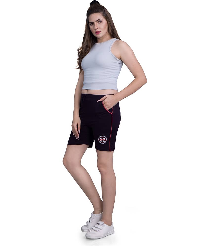 Monisha Plus Cotton Hot Pants - Coral Single