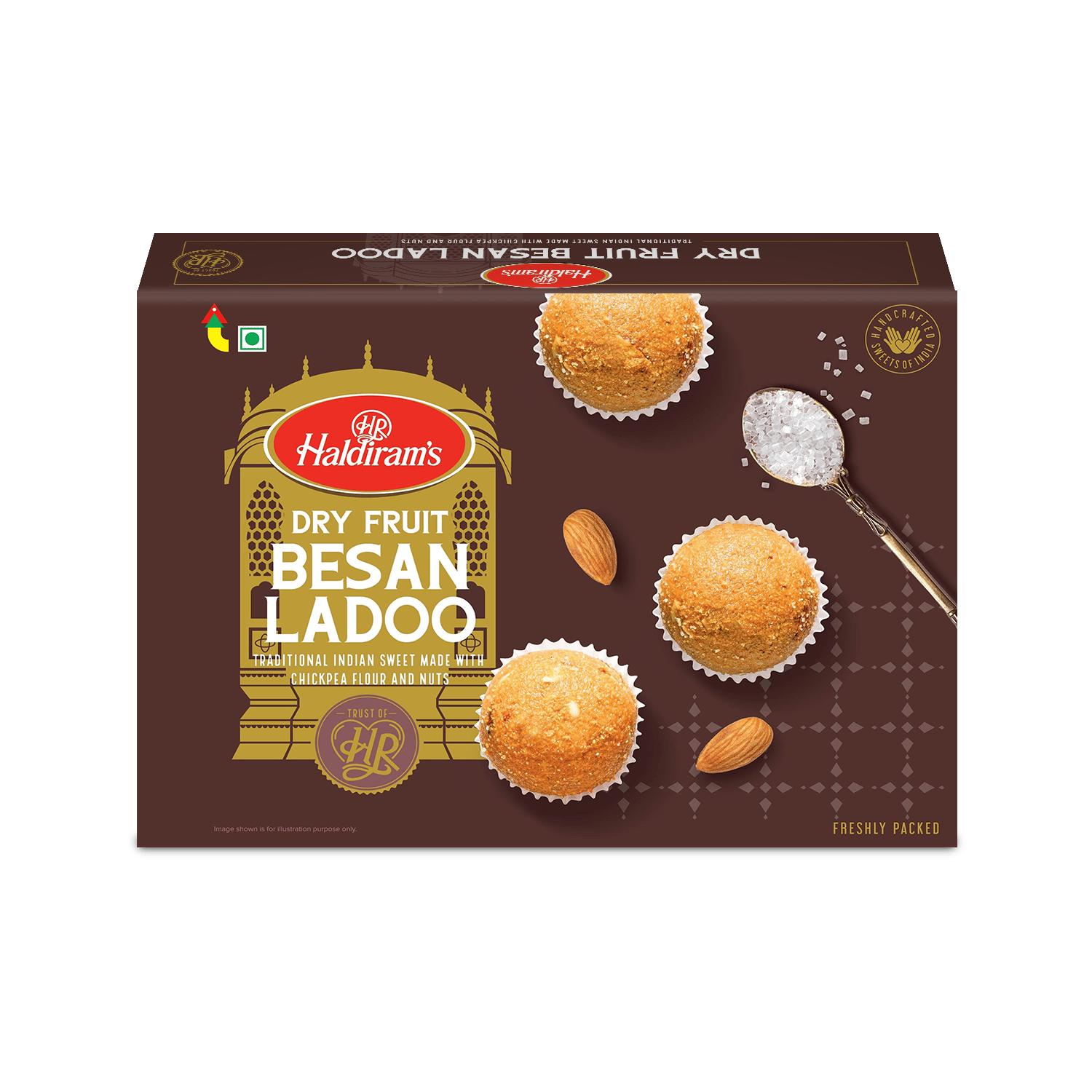 Haldiram's Veg Besan Laddu - 400 Gm