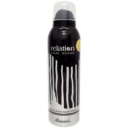 Rasasi Relation Pour Homme Deodorant For Men, 200 ml