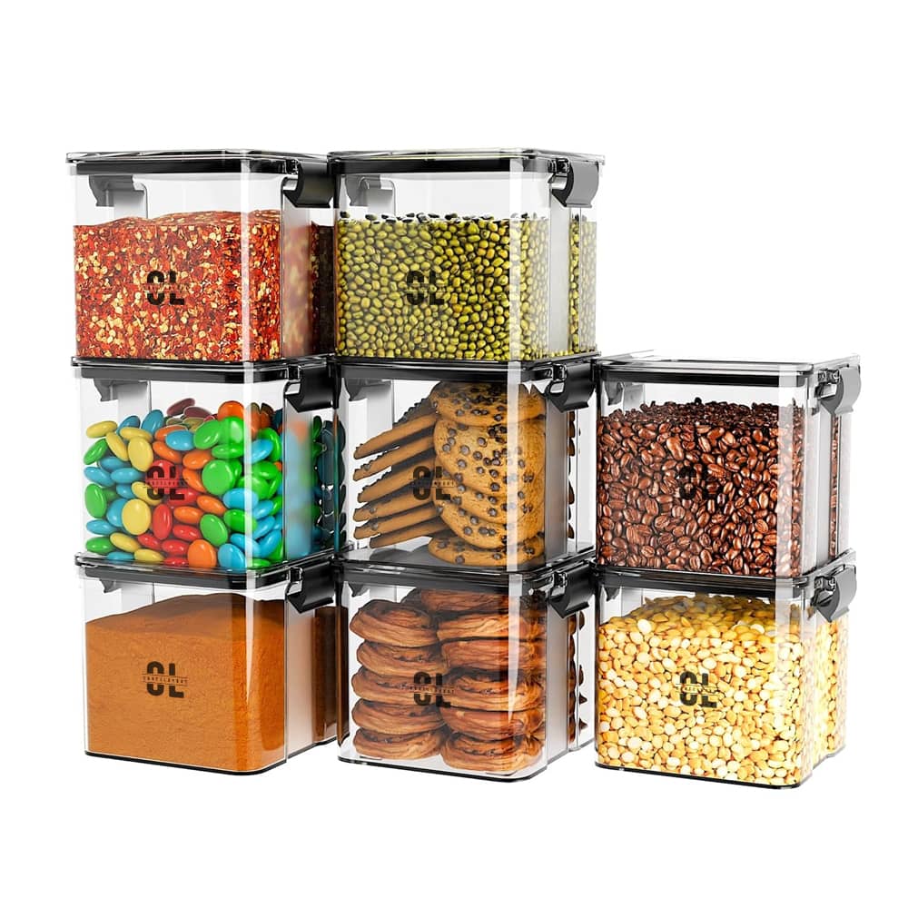 Craftlayout Pack Of 6 700 ml Airtight Spice Box