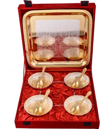 Arsalan Silverplated Gold/Silver Plated Gift Item - Pack of 9