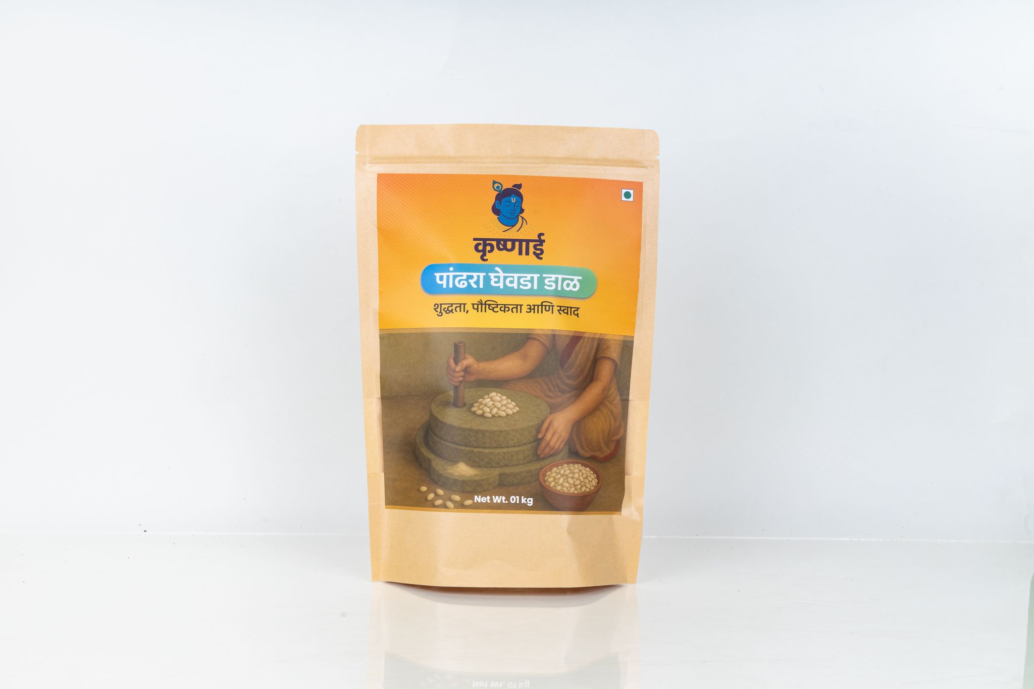 Pandhara Ghewada Dal 1000g Each