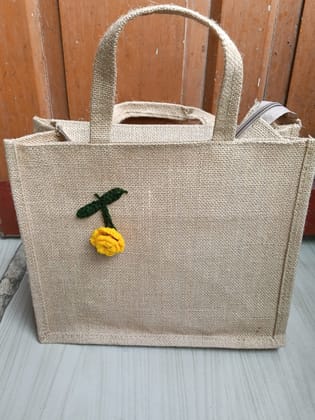 Hand made jute bag Pack Of 2