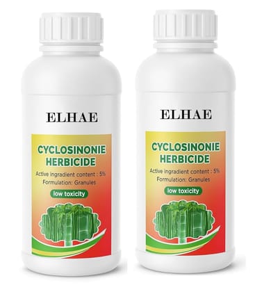 ELHAE Cyclosinonie Herbicide Liquid 5% for Lawn, Garden & Pathways | Low Toxicity Weed Control Concentrate 200ml