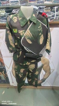 BOYS AND GIRLS ARMY AND COMMANDO Dress