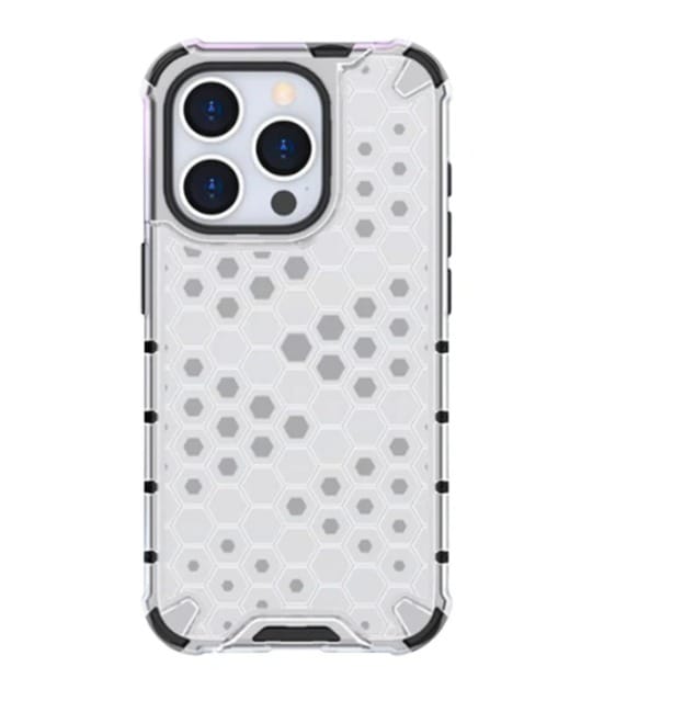 Honeycomb - Translucent Armor Shockproof iPhone Case iPhone 13 PRO MAX