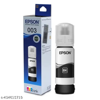 Epson Printer 003 Black ink Bottle Original