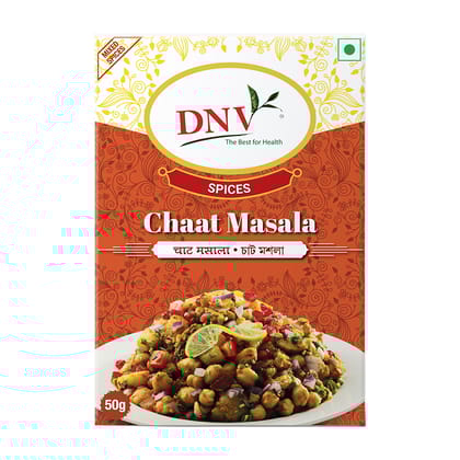 DNV Foods Chaat Masala Box, 50 gm