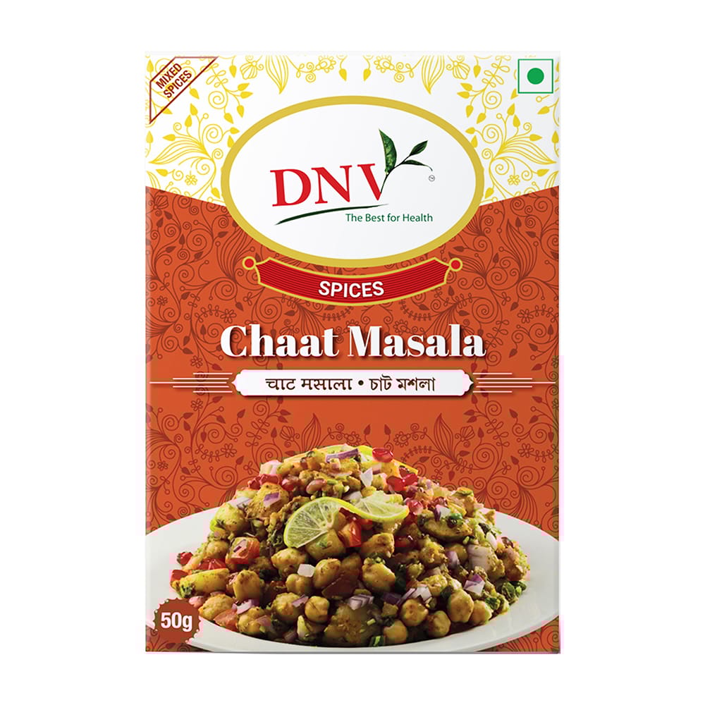 DNV Foods Chaat Masala Box, 50 gm