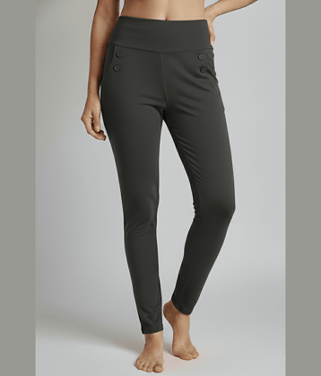 HeteShe Women Cotton Blend Regular Fit Jegging ( Dark Grey )
