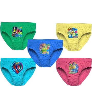 HAP Pack of 5 Cotton Panties For Girls ( Multi )