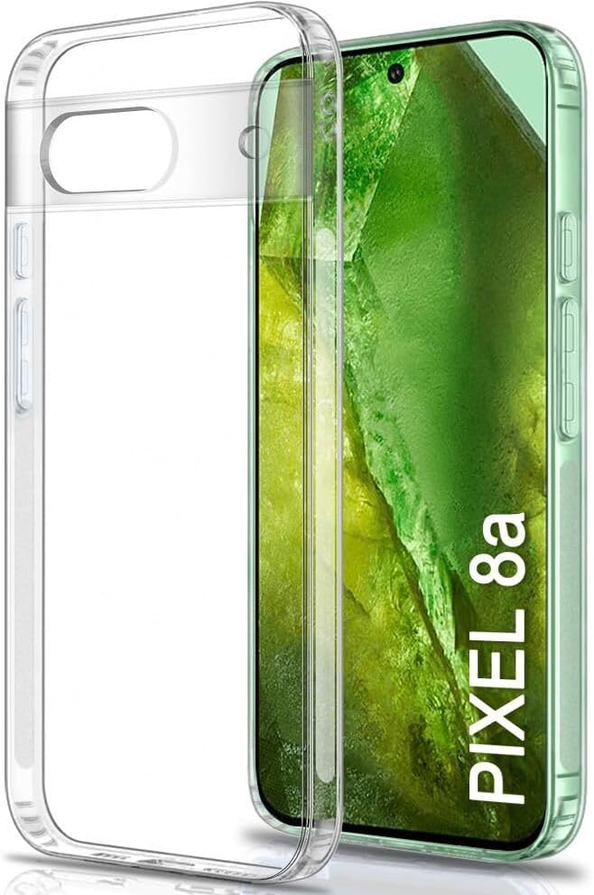 PLUGTECH TPU Ultra Hybrid Clear Camera Protection Back Cover Case for Google Pixel 8A