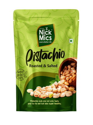 Nickmics Roasted & Salted Pistachio-250g Nickmics Roasted & Salted Pistachio-250g