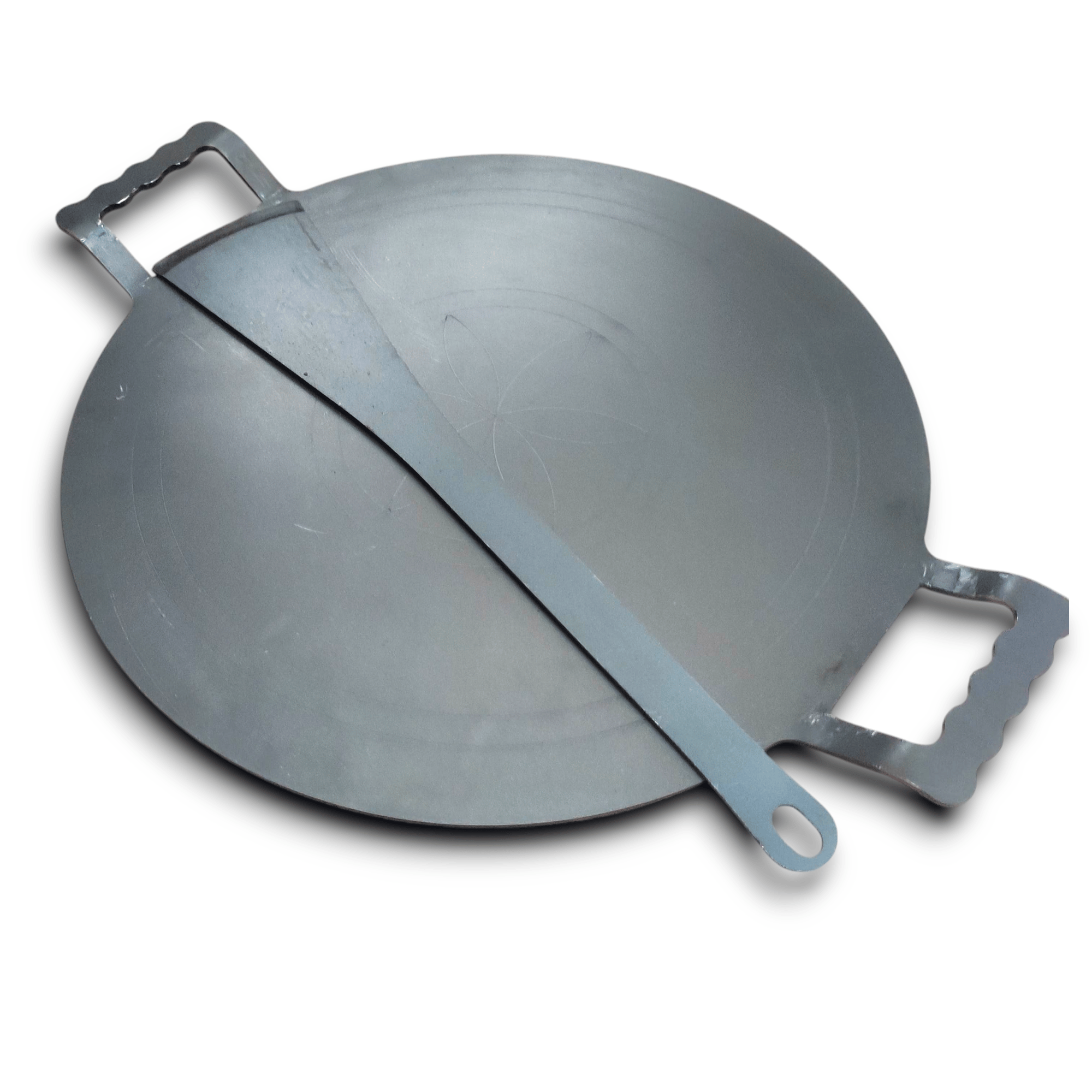 NAAYAGI - pure IRON TAWA, IRON DOSA TAWA, ROTI TAWA - 12 INCH APPROX, FLAT MODEL