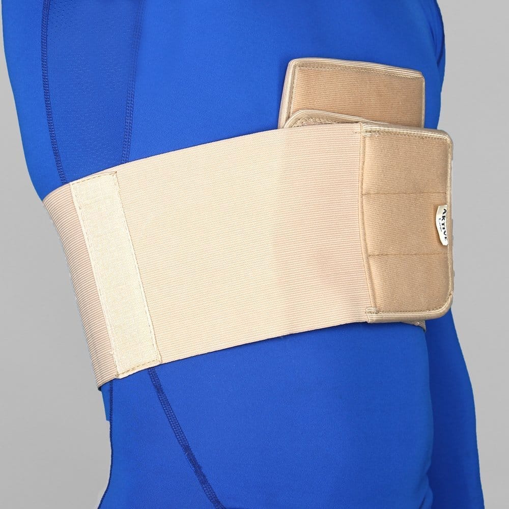 Aktive Support 592 Rib Belt With Sternet - Medium (Beige)