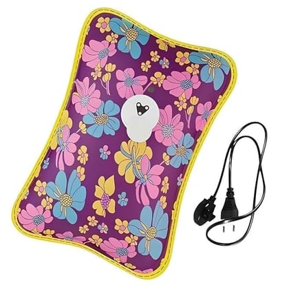Rechargeable Electric Heating Pad Bag  Leak-Proof, Instant Warmth for Back, Neck, Shoulder, Knee & Menstrual Cramps | Leak-Proof & Reusable (Multicolor PVC)