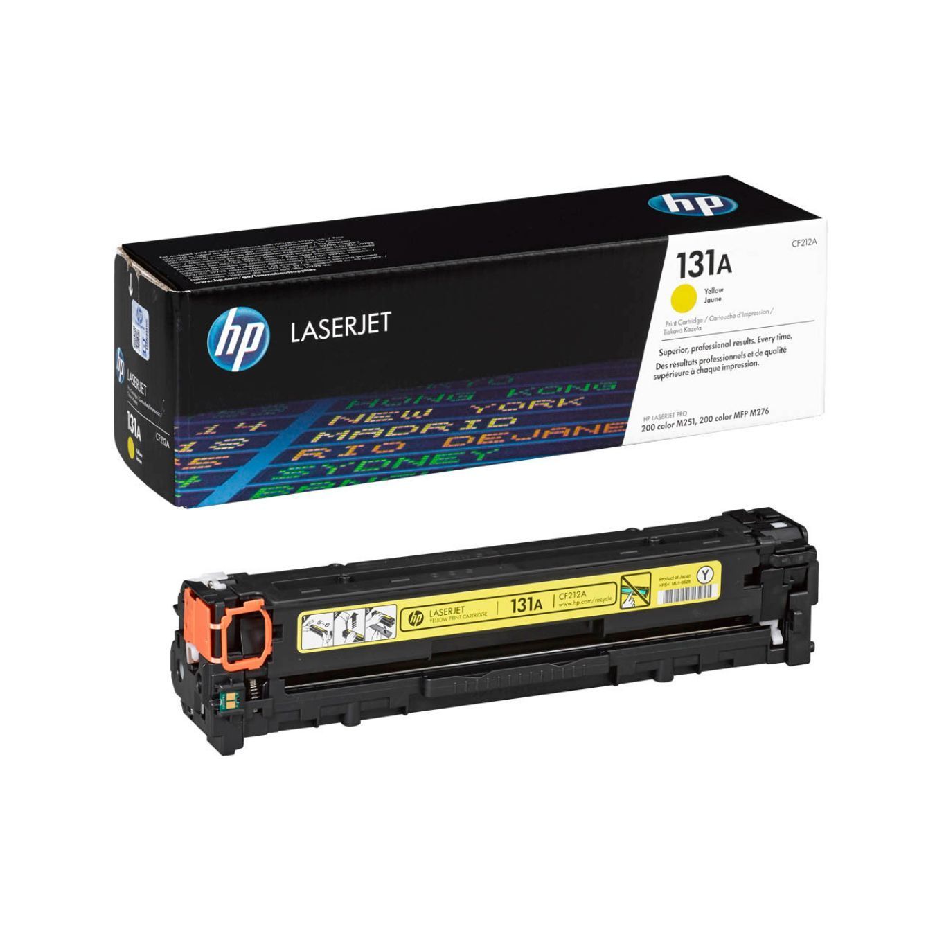 HP 131A Yellow Original LaserJet Toner Cartridge (CF212A)