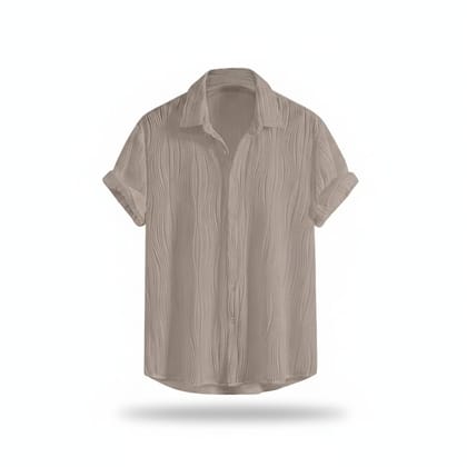 Men's Textured Casual Shirt
