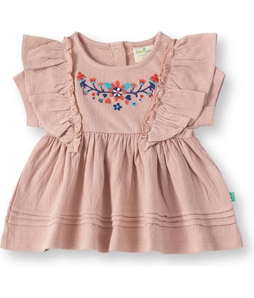 Juscubs Pack of 1 Girls Cotton Top ( Pink )