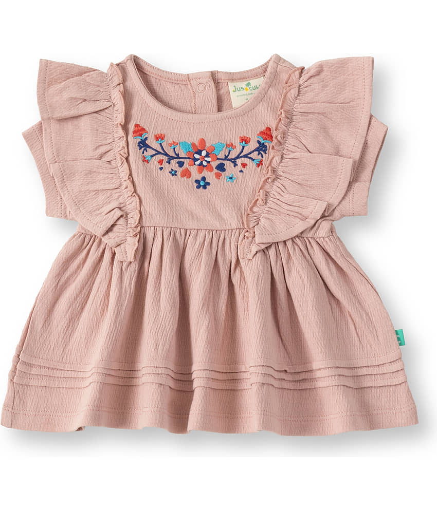 Juscubs Pack of 1 Girls Cotton Top ( Pink )