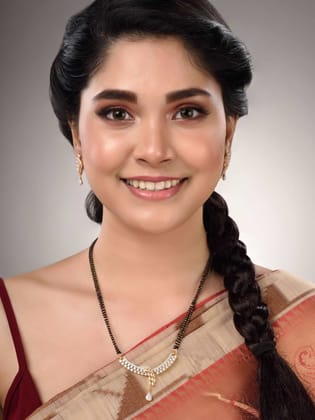 Dual Gold Toned AD Studded Modern look Mangalsutra Earrings