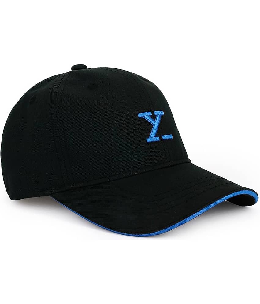 XYXX Black Cotton Men's Cap ( Pack of 1 )
