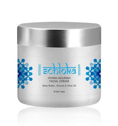Schloka Hydra Nourish Facial Cream With Shea Butter Almond and Olive Oil 100 ml Schloka Hydra Nourish Facial Cream With Shea Butter Almond and Olive Oil 100 ml