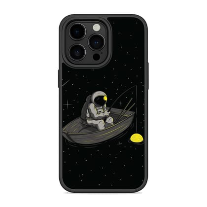 Astronaut Fishing Mobile Bumper Cover