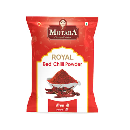 MOTABA Royal Red Chilli Powder, 500 gm - MOTABA Royal Red Chilli Powder, 500 gm