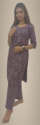 Mom And Me Cotton Kurta Set (L) | Premium Printed Set | Party & Festive Mom And Me Cotton Kurta Set (L) | Premium Printed Set | Party & Festive