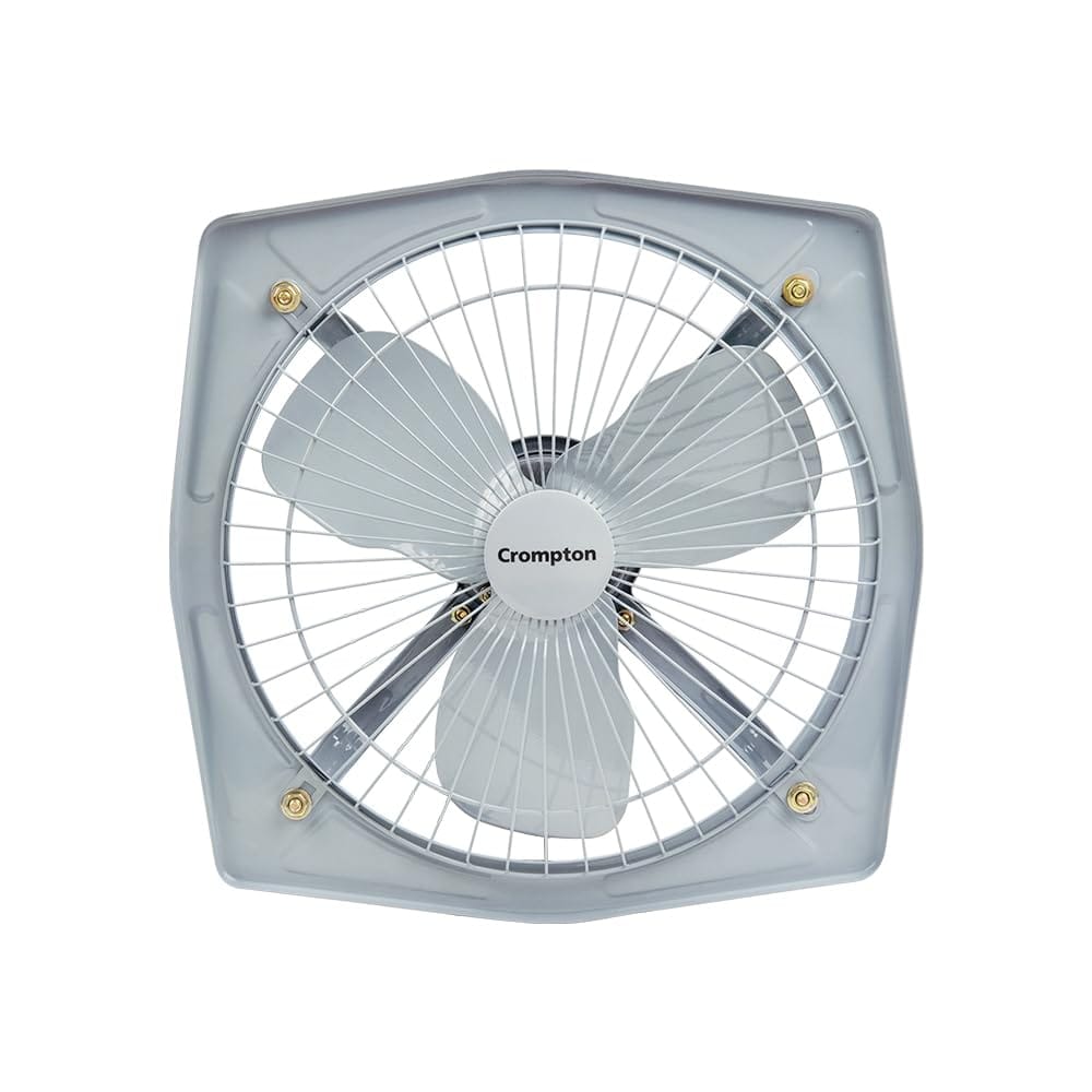 Crompton Drift Air Plus Metal 38 Watts Exhaust Fan, 8-inch - Silver