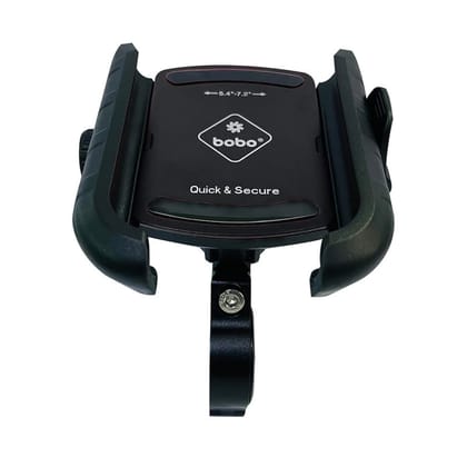 BOBO BM14 Quick Release Enhanced BM4 Waterproof Bike/Motorcycle/Scooter Mobile Phone Holder Mount, Ideal for Maps and GPS Navigation (Black) BOBO BM14 Quick Release Enhanced BM4 Waterproof Bike/Motorcycle/Scooter Mobile Phone Holder Mount, Ideal for Maps