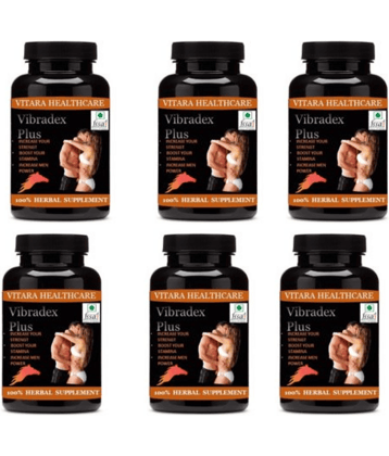 Hindustan Herbal vibradex 180 no.s Capsule Pack of 6