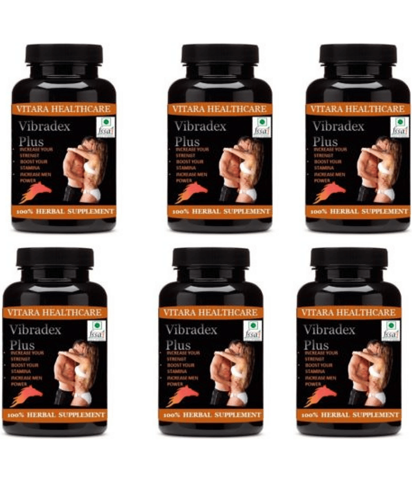 Hindustan Herbal vibradex 180 no.s Capsule Pack of 6