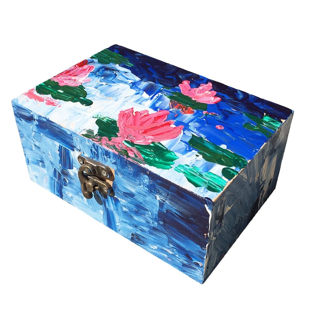 Knife Painting on MDF Box DIY Kit by Penkraft