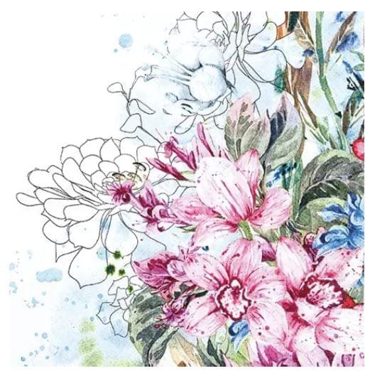 Decoupage Napkin / Tissue papers - 33cm*33cm - GT3001