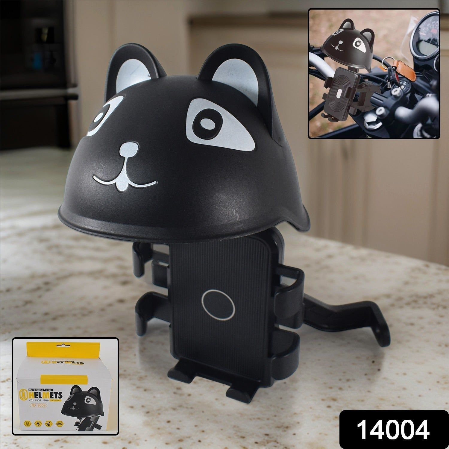 Sun Visor for Handlebar with Phone Holder for Bicycles and Motorcycles