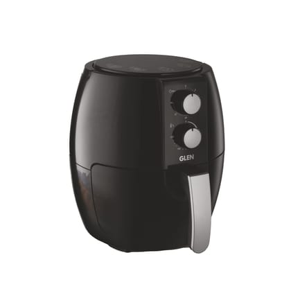 Electric Rapid Fryer 3.8 Litres, 1350W, Temperature Control, Removable Frying Basket - Black (3048)